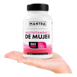 Multivitamínico De Mujer De 365 Cápsulas | Mantra Nutrition Sabor Sin Sabor