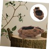 Kisangel Vintage Root Flower Pot Driftwood Planter Stylish Concrete Planter