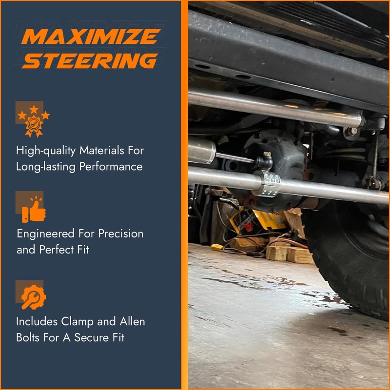 1.5" Steering Tube Clamp (Bare Steel)