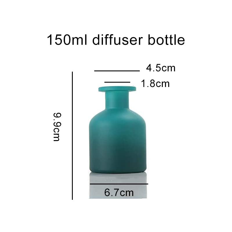1Pcs 150ml/5oz Empty Glass Diffuser Bottle Aromatherapy Jar Container Fragrance