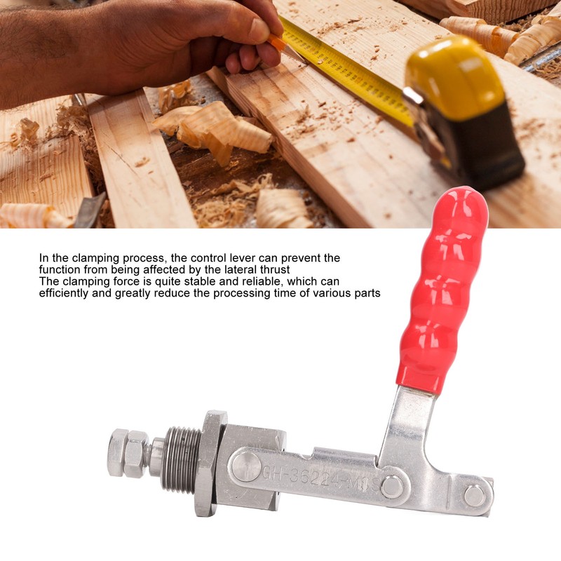 66.8mm Stroke 180° Push Pull Toggle Clamp 318kg 701lbs Holding