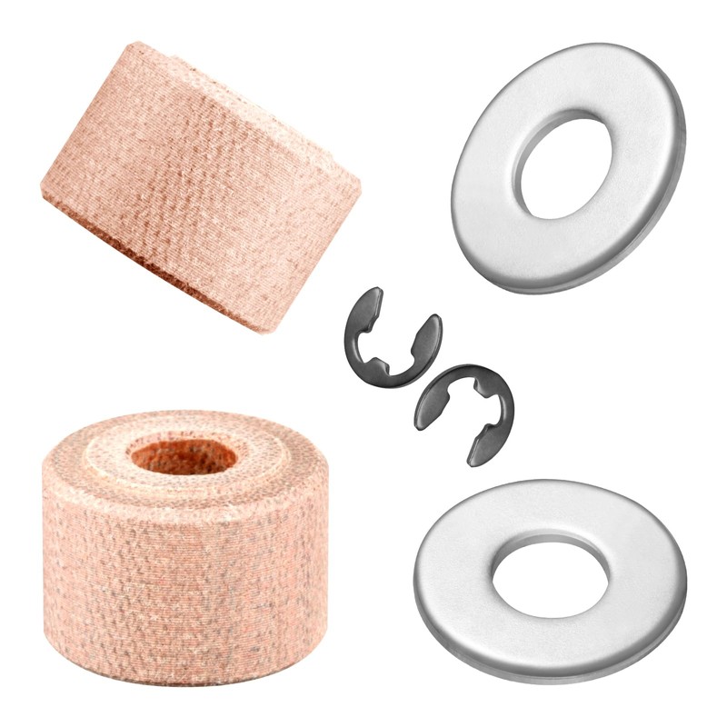 417127016 Secondary Clutch QRS Hard Fiber Torque Rollers 1212 Replacement