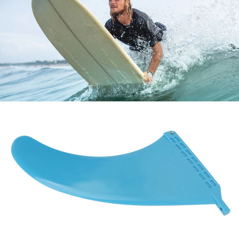 Surfboard Fin PVC 13.1in Blue Thruster Fin Surfing Board Accessories