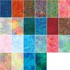 Lunn Studios Artisan Batiks Energy Geos 42 5-inch Squares Charm