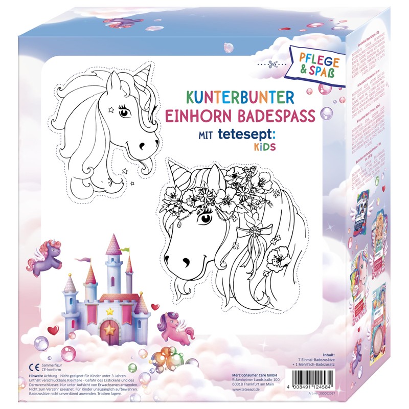 tetesept Kids Gift Box My Unicorn - Children's Bath Additive