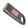 Hand Crank Solar Powered Rechargeable Flashlight Mini Solar Flashlight for