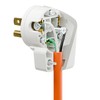 Paquete de 3 enchufes Nema 5-15P 15A 125V, enchufe ajustable