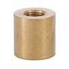B&P Lamp® 3/4 Inch Heavy Plain Brass Coupling