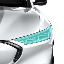 TWRAPS Ford Mustang Mach-E Headlights Clear PPF, Headlamp Cover Enhance Guard Durable 8mil Paint Protection Film 2021-2025 Mache Self Healing Head Light Easy Install Element Protection