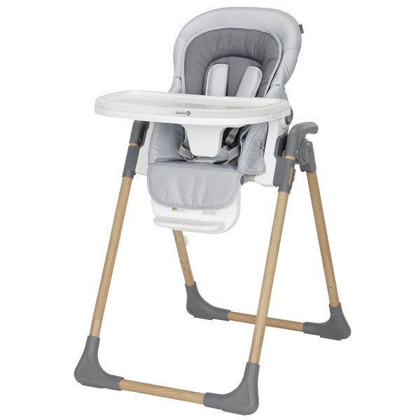 Safety 1st 3-in-1 Grow and Go Plus High Chair, 3 Modes of Use: Infant Recliner, Toddler high Chair, and Child seat, High Street