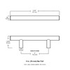 Franklin Brass P01010-PC-C Cabinet Hardware Handle Steel Bar Pull, 3-Inch,