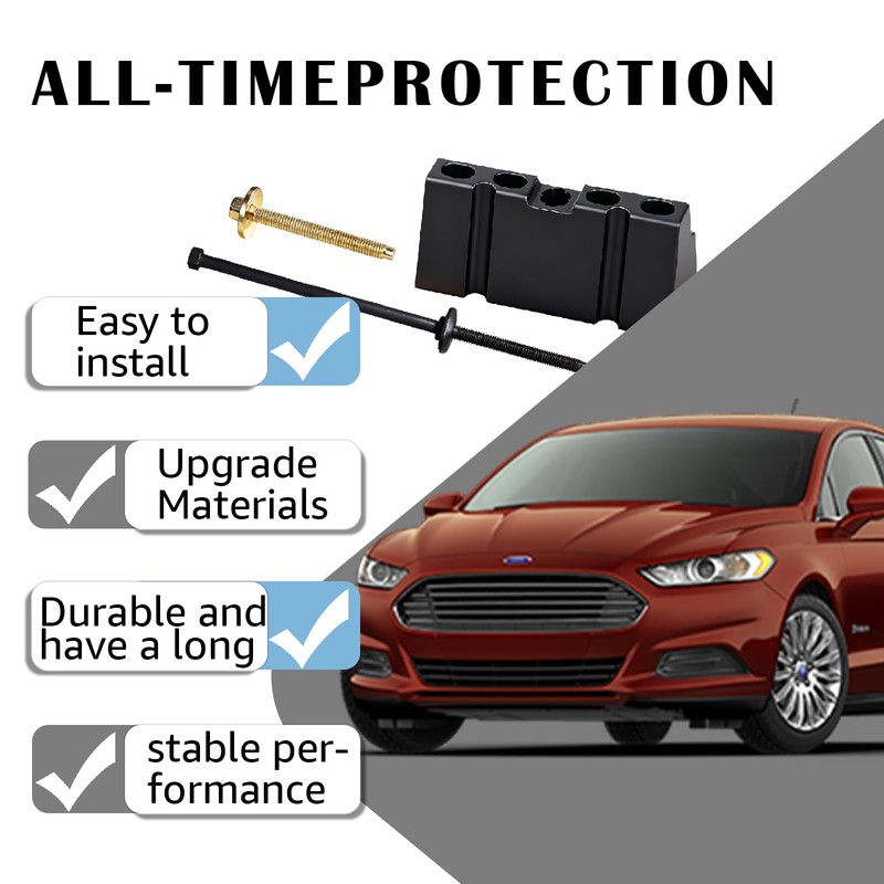 00588 Base Clamp Battery Hold Down Kit Fit for Ford