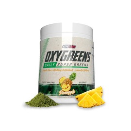 Glow & Greens Bundle - OxyGreens (30 Serve) + OxyGlow Collagen Powder by EHPlabs | Digestive Balance + Skin Support | Designed for Daily Wellness Routines