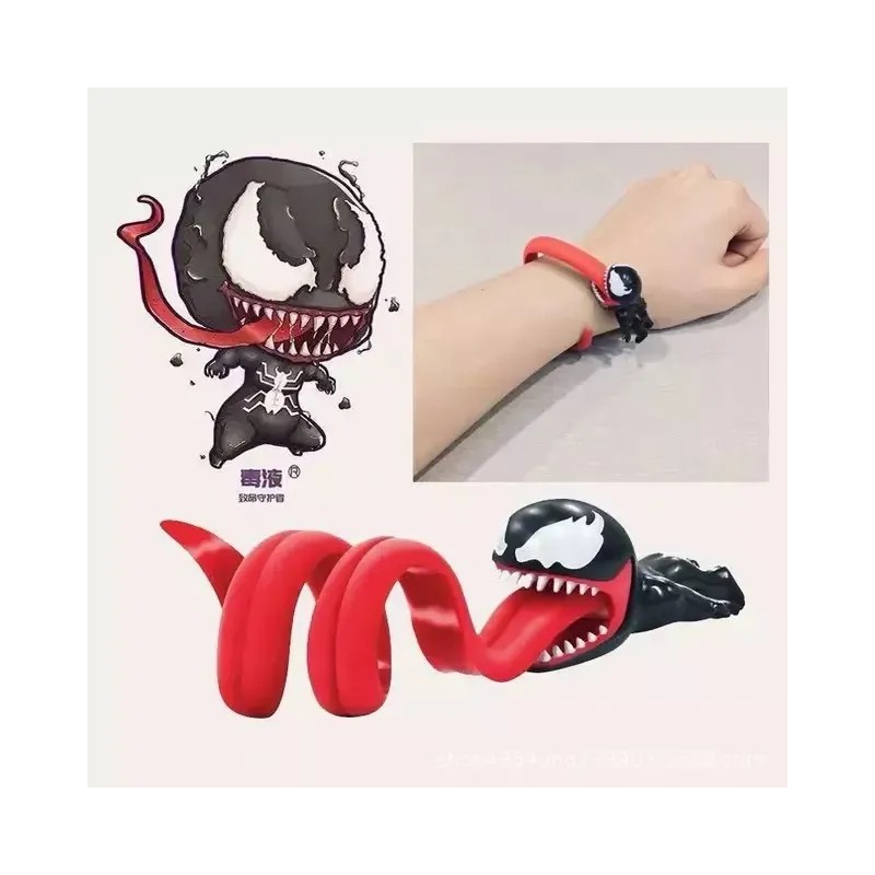 Venom Decorativo Para Manillar De Moto Bici, Cable, Pulsera
