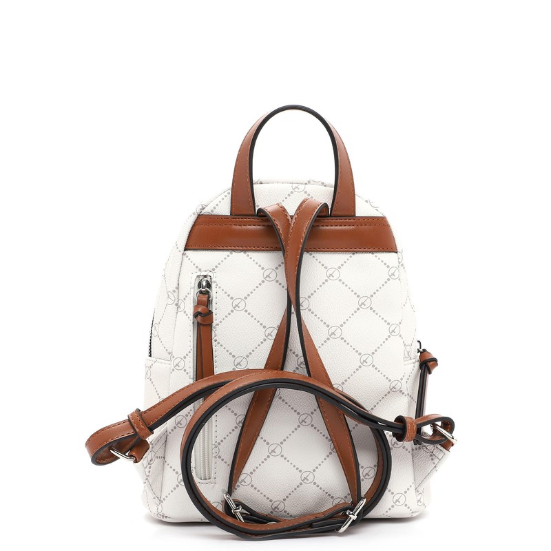 Tamaris TAS Anastasia 30110 Women's Backpack Checked, ecru, M