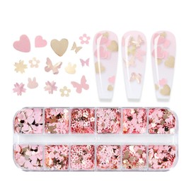 WaTudouYe Multi Shape Glitter Confetti for DIY Epoxy Resin Mold Filler Jewelry Making Accessories Sequins Nail Art Decoration