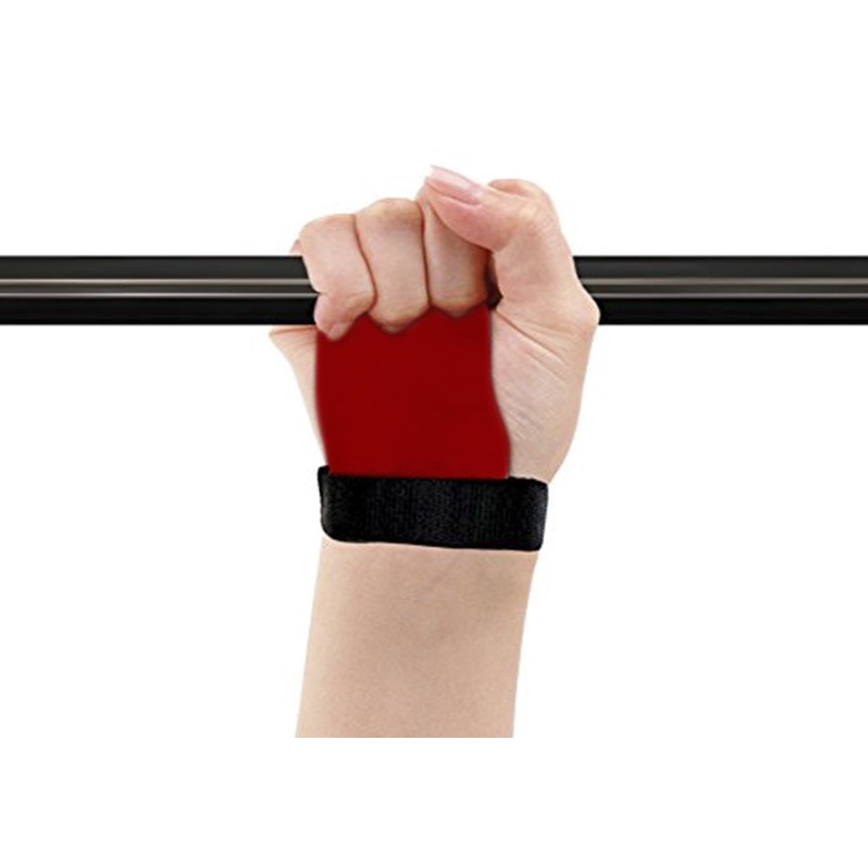 Leather Hand Grips for Pull Ups, Chin Ups, Cross Training,