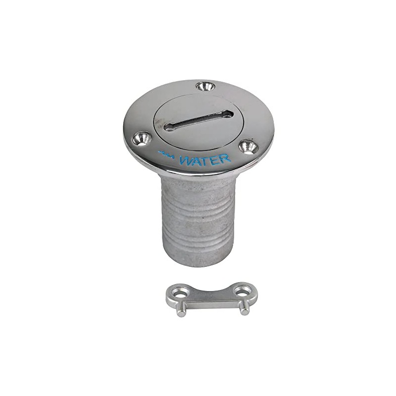 Ss Hose Deck Plate with Key (Water)