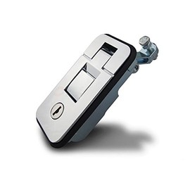 Encell Black Cupboard Door Knob Latch Lock for RV Camper Trailer MotorHome Caravan Boat Size S