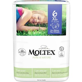 Moltex Pure & Nature Nappies Size 6 XL (Pack of 21)