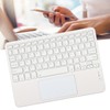 Wireless Keyboard with Touchpad Quadrate Keycap Ultra Thin 10inch Wireless