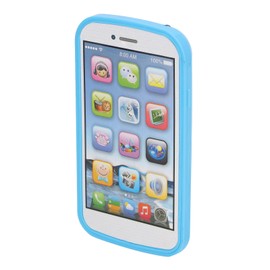 Kids Phone Learning Toys Improve Cognitive Early Education for Kids Learning English (Blue)