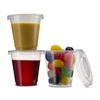 Disposable Plastic 3 Oz shot Cups Good for Condiments, Jello
