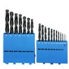NORTOOLS 19 Pieces HSS Drill Bits with Round Shank and