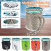 3/8 Inch 50 FT Anchor Rope, Boat Anchor Rope Solid