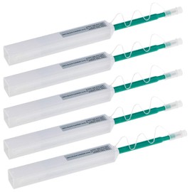 Fiber Optic Connector Cleaning Pen,5PCS Fiber Optic Cleaner Pen for 2.5mm Ferrules SC,FC,ST,SC/APC and FC/APC, Achieve 800+ Cleanings