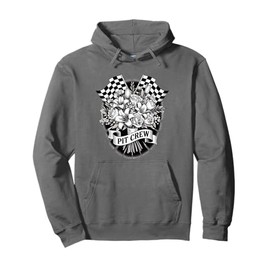 Brides Pit Crew Racing Wedding Bouquet Bridal Party Pullover Hoodie
