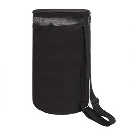 Faxianther Basketball Bag Waterproof Oxford Ball Bag Basketball Bag Round Carry Bag Shoulder Bag Basketball Football Training Bag Basketball Sack Storage Bag for 2 Balls