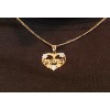 DGL Brazilian Gold-Filled Mama Heart Pendant