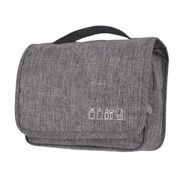 FAVORTALK Toiletry Bags for Women Hanging Wash Bag Portable Travel Wash Bags for Men with Hook and Handle Waterproof Make Up for Gym Shower and Cosmetics - XSB12009