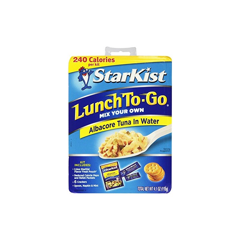 Starkist Lunch To-Go Albacore Tuna in Water 4.1 Oz (Pack