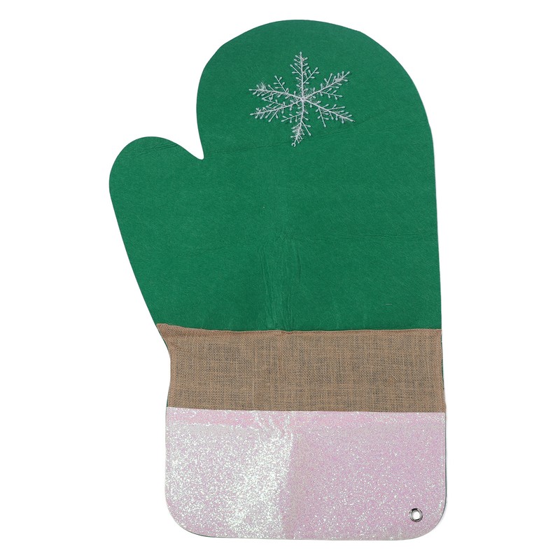 Christmas Sign Gloves Eco Friendly Reusable Christmas Front Door Decor