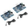 ZDSFSD 2Pcs JSN-SR04T Ultrasonic Ranging Module JSN-SR04T-V3.0 21-600CM 3Mm High