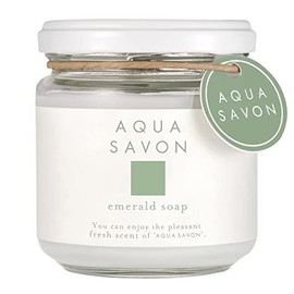 AQUA SAVON Aqua Soap Fragrance Gel Emerald Soap Scent, 4.9 oz (140 g)