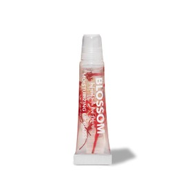 Blossom Scented Moisturizing Lip Gloss Tubes, Infused with Real Flowers, 0.3 fl. oz/9ml, Strawberry