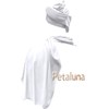 Petaluna Chiffon Polyester Hijab With Gold Sequins And Beads Hijab