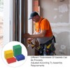 Pack of 40 Plastic Underlay Plates, 60 x 40 mm
