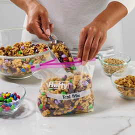 Hefty Slider Storage Bags, Quart Size, 78 Count