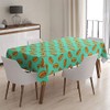 Q-Beans Rectangle Oblong Decorative Tablecloth [Size: 60 x 90 inch],