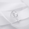 Aeon Jewellery Silver Mum Ring -925 Sterling Silver & Cubic