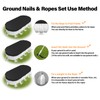 Oval Pool Cover 10 x 20 Ft for Above Ground
