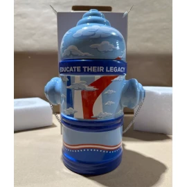 Core and Main 12" RARE Core and Main Promotional 2025 Folds of Honor Fire Hydrant Cookie Jar