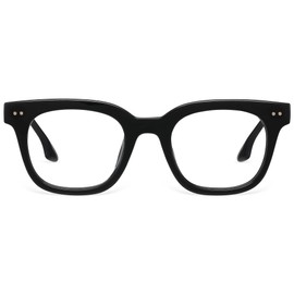 kunqun Blue Light Glasses for Woman Men - Stylish Computer Gaming Eyeglasses Anti Eyestrain & UV Glare Blue Light Blocking Glasses Black