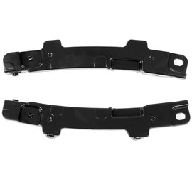 LQI Front Bumper Retainer Bracket Set 2PCS Primed Fit Toyota Highlander 2014-2019 Driver and Passenger Side 525350E050, 525360E030, TO1033119, TO1032119