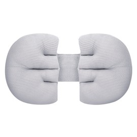 Pregnancy Pillow For Side Sleeping Adjustable Maternity Bump Pillow Cozy Pregnant Women Nursing Pillow 30° Support Cushion For Belly Back Waist Legs-Washable Cotton Cover-Perfect Pregnant Mom Gift