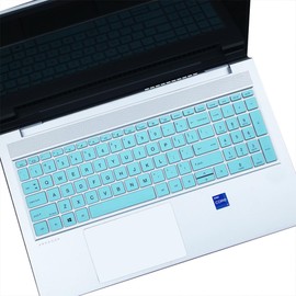 UHamn Silicone Keyboard Cover Compatible for 15.6 inch HP ProBook 450 G8 G9 G10, HP ProBook 455 G8 G9 G10, HP Probook 650 G8, HP ZBook Power G8 G9 Mobile Workstation, HP ZBook Power 15.6" G8 (Mint)